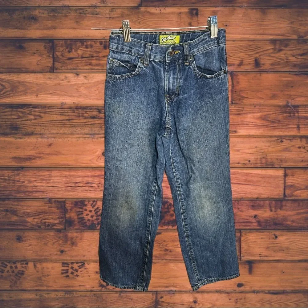 5 for $25🔥Old Navy Adjustable‎ Waist Jeans Boys Size 8 Regular